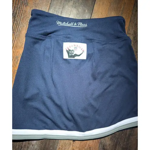 Mitchell & Ness Women’s Dallas Cowboys Cheer Skirt XS – NFL Throwback Navy Blue
