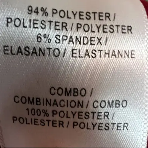 NWT Maison Tara Crushed Velvet Baby Doll Cherry Red Dress Size 24W Wedding Prom