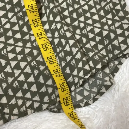 Denver Hayes Sleeveless Blouse Sz Xl Green