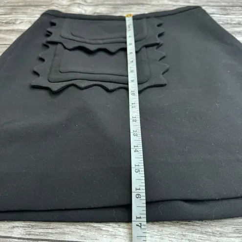 Victoria Beckham for Target Women's Black Apron Pocket Mini Skirt XS Extra Small