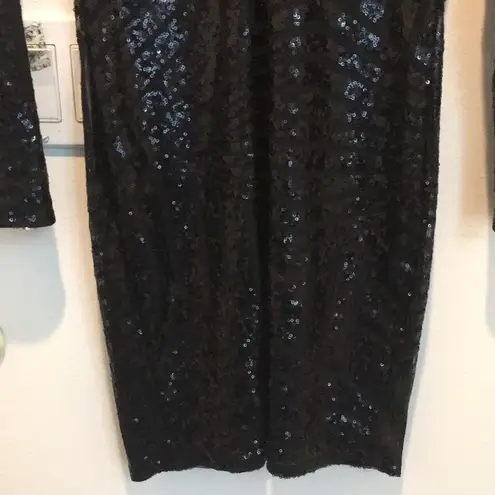 Womens Super Sexy Sequined Dress V