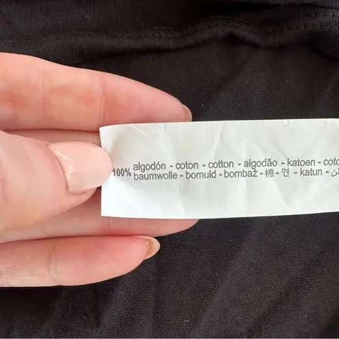 ZARA  Black Ruffle Sleeve Crop Top