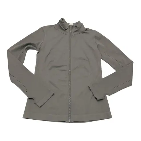 Zyia Active Jacket Performance Athletic Gray Medium
