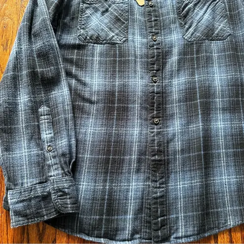 Handmade Reworked New York Giants Football Plaid Shirt XL Unisex