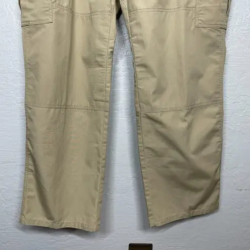 5.11  Tactical Women Plus Size 18 Khaki Taclite Pro Ripstop Pants 8 Pocket Cargo