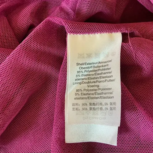 Donna Karan Sequined Sleeveless Midi Sheath Colorful Pink Size 8 Sleeveless