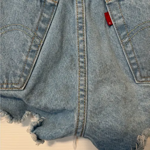 Levi's Levi’s 501 Original Fit High Rise Womens Shorts size W27
