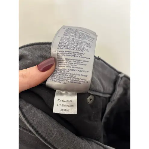 NYDJ Ellison Jeans Womens 18W Destiny Gray Straight Leg High Rise Lift Tuck NWT