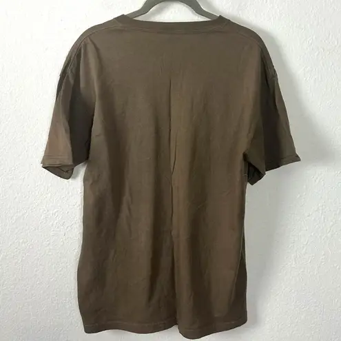 The Mountain Vintage Y2K Horse Tee Medium Leather Tag Western Native American