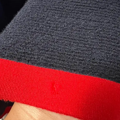 Giorgio Armani Women’s Navy Blue Wool Blend Sleeveless Pencil Dress Size 48