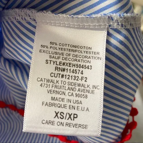 Pleione NWOT tiered babydoll top