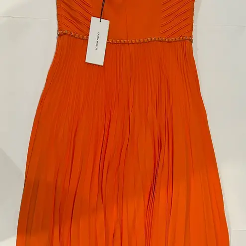 Karen Millen Chain Detail Pleated Dress - Size 6 - NEW With Tags.