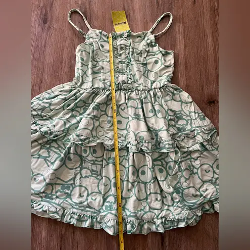 Her Universe Sanrio Keroppi Collage Ruffle Cami Dress