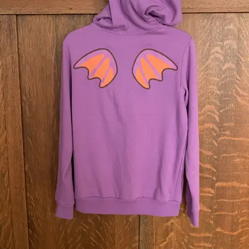 Pusheen Halloween Bat Fleeced Lined Hoodie XS