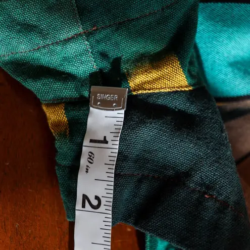 Ulla Johnson Marjani Pleated Shorts Sz 2 Souk Ikat Stripe Cotton Boho Festival