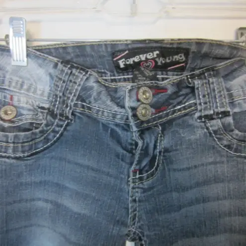 Forever Young Y2K Dark Wash Skinny Jeans Women’s Size 3