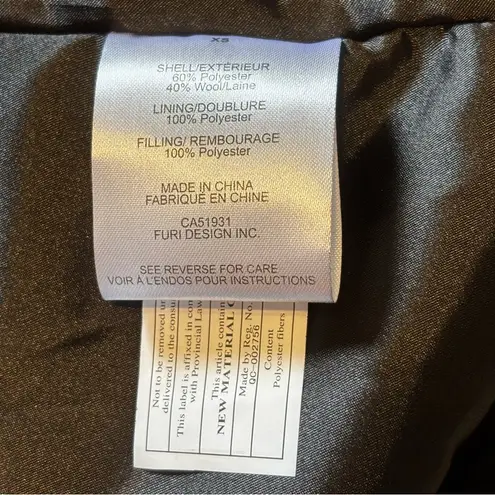 Modern Eternity Convertible 3 in 1 Coat Black Size XS