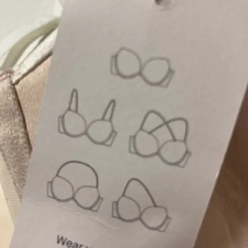 AUDEN Convertible Bra, 36 A, wired, strapless White Size undefined