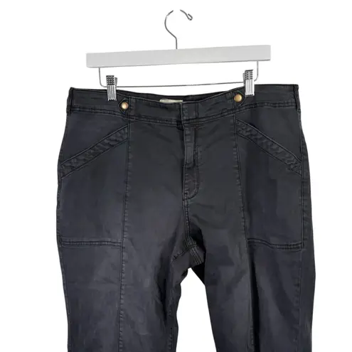 Pilcro Anthropologie Demilune Bootcut Utility Flare Pants Boho Womens 32