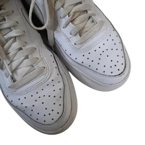 Nike  Court Vision Alta Leather Platform Sneakers Women's 9.5