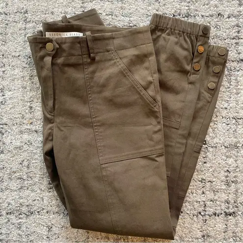 Veronica Beard • Field Cargo ankle pant• Size 4