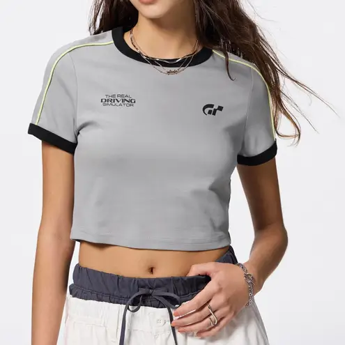 Uniqlo  GU Graphic Cropped T-Shirt | Gran Turismo Baby Tee NWT Medium - Image 1