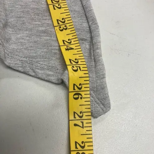 ENOUGH ABOUT ME Women’s Longline Open Front Cardigan Shrug Gray Size 1X