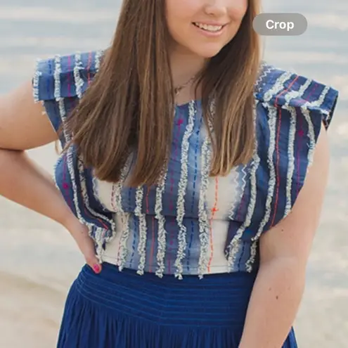 Koch embroidered top