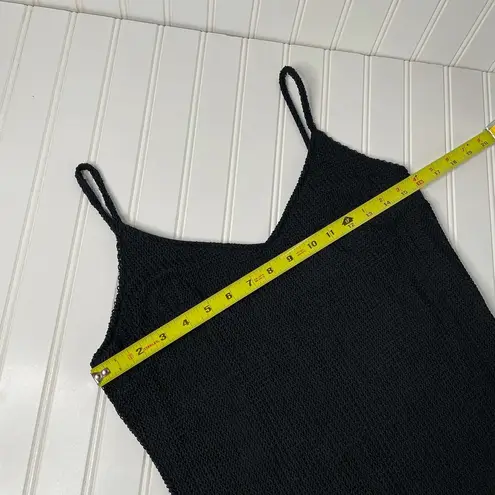 Tin Club Women's Black Sleeveless Spaghetti Straps Mini Dress Size Large