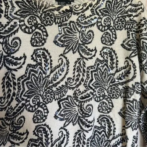 Breckenridge Vintage Rabbit Hair & Lambs Wool Sequin Sweater