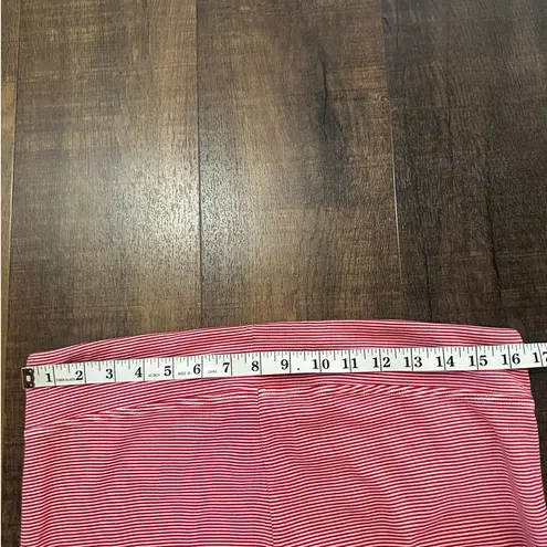 ALBION FIT Red & White Striped Sleep Tight Slumber Joggers Size XL