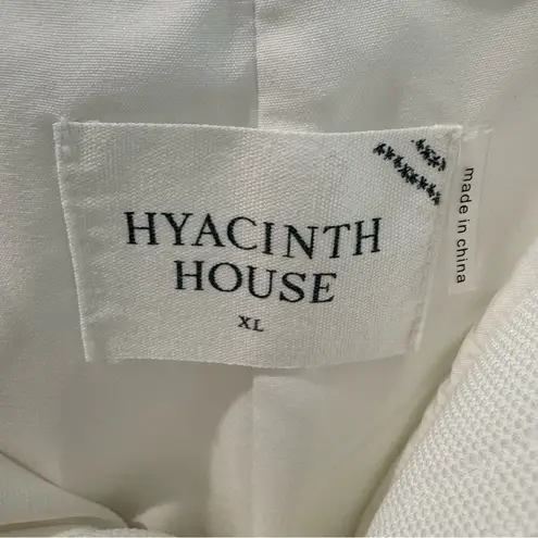 Hyacinth House Tuckernuck White Hallie Shorts Size XL