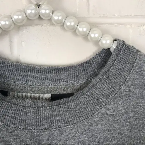 Norma Kamali Casual Grey Sweatshirt Dress Size S