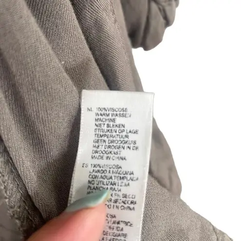 Xxi Brown Waterfall Opened Front Slouchy Long Sleeve Cardigan Jacket Women Sz 8