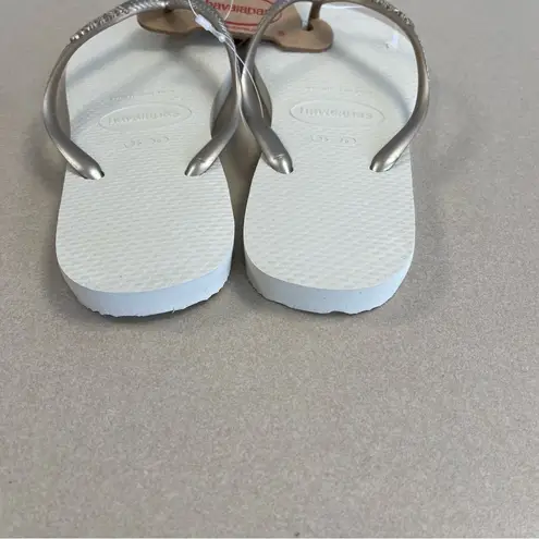 Havaianas Slim Flip Flop - Beige - Women's Size 6 - NWT