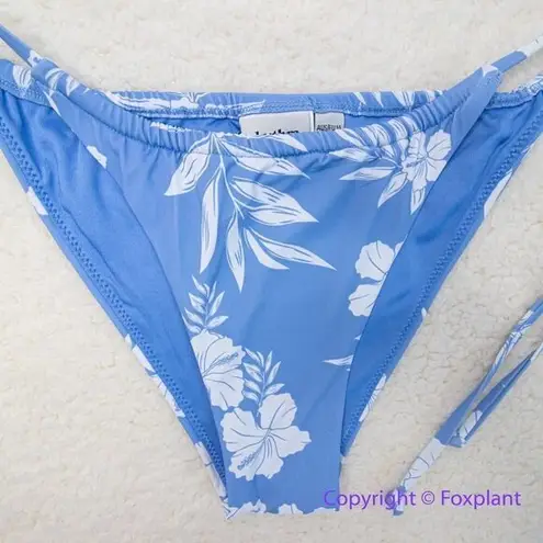 NEW Rhythm Leila Tie Side Hi Cut Pant in Whisper Blue, size XL Blue