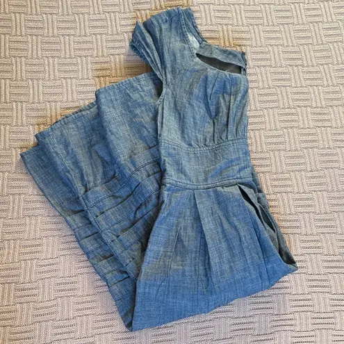 Eshakti XS/S Classic Blue Midi Dress