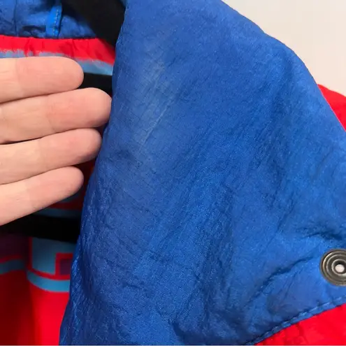 Roffe vintage 1990s women’s cropped puffer ski jacket size 8 Red