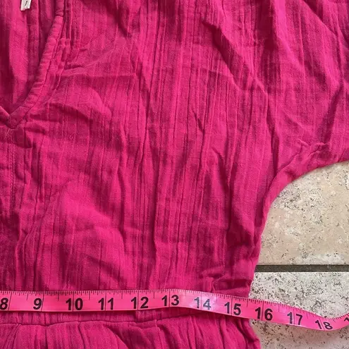 Mara Hoffman Chloe Pleated Cotton-gauze Midi Dress