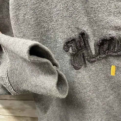 Campus Heritage Iowa Hawkeyes Womens Medium Sweatshirt Gray Wide Neck College