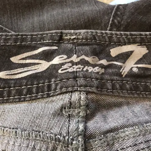 Seven7 Ankle Jeans Dark Gray or Faded Black 4