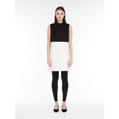 Max Mara Virgin Wool Knee-Length Dress Size: XL | US 14