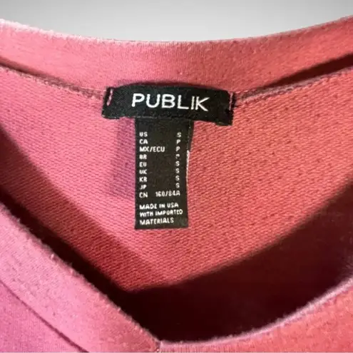 Publik Women's Mauve Long Sleeve Babydoll Dress Small | EUC