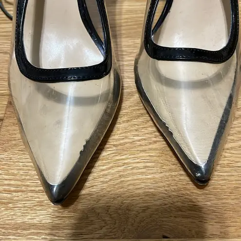 Simmi London Sophisticated Black and Tan Stiletto Heels