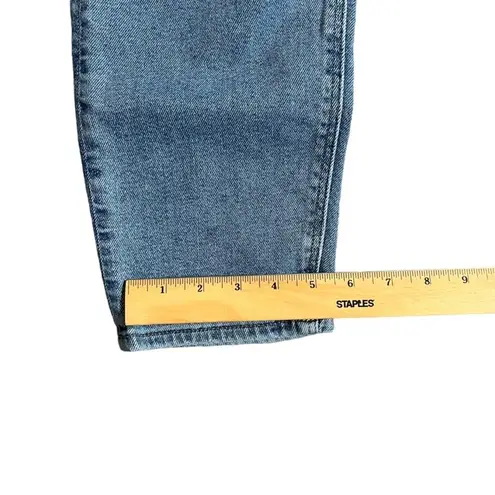 American Eagle  Mom Jeans Womens Size 6 Regular Stretch Light Wash Denim Boho