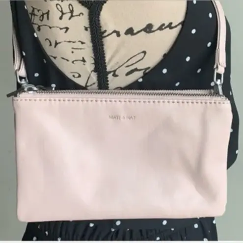 Matt & Nat Shoulder Clutch Pale Pink Bag