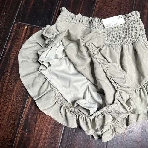 High waist elastic running shorts lightweight casual coastal, beach California Size XS