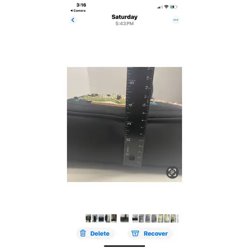 Bueno Vintage Christmas Tree Beaded Black Shoulder Tote Bag 9X3X12.5 Holiday