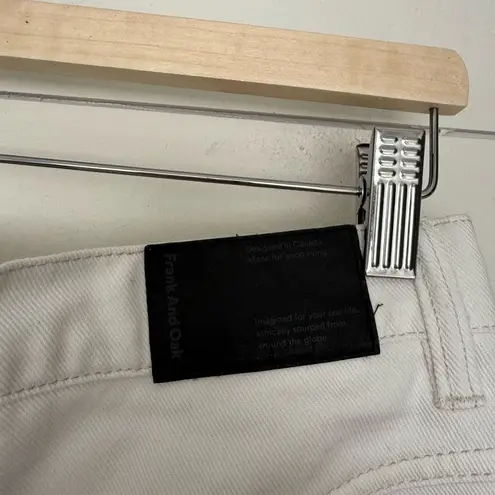 Frank and Oak Women’s 29 White Linda Balloon Jeans