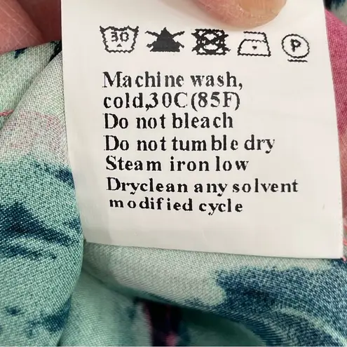 Women’s Colorful Silky Long Lantern Sleeve V